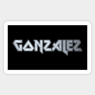 Heavy metal Gonzalez Sticker